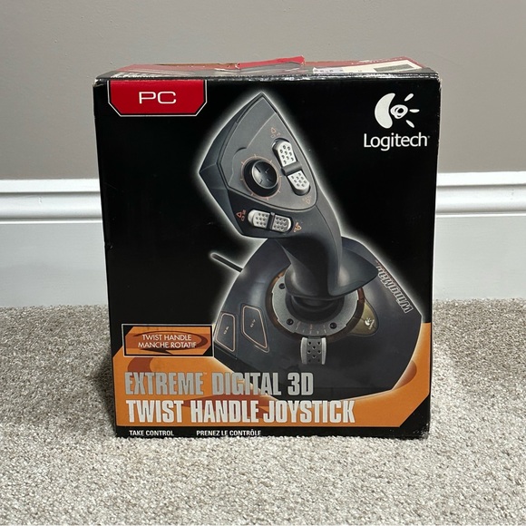 Logitech PC Extreme Digital 3D Twist Handle Joystick - Picture 1 of 9